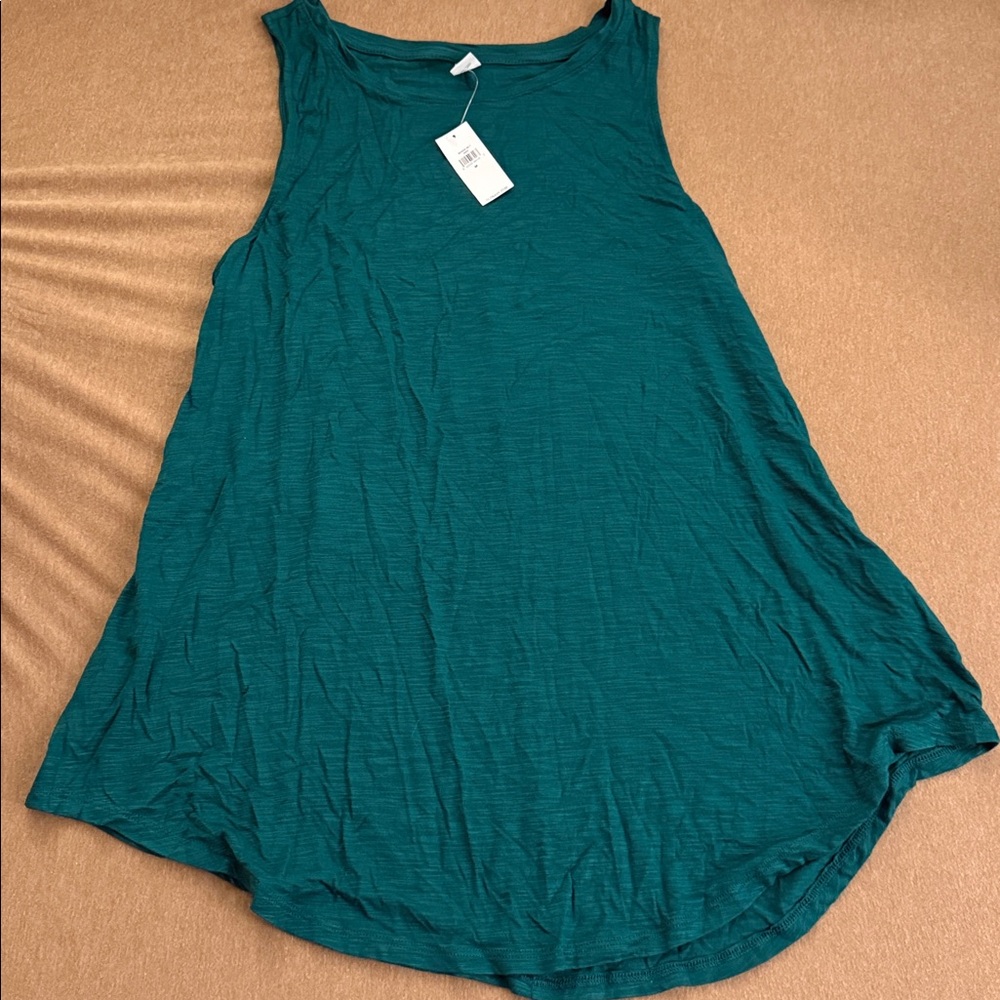 Old Navy Teal LUXE Tank Top